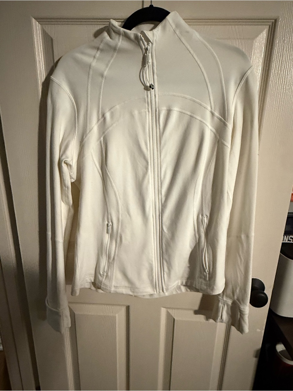 lululemon athletica White Define Jacket - Nulu Full-Zip - Picture 3 of 4